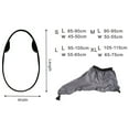 thumbnail image 3 of DYNWAVECA 2pcs / Set Universel Kayak Entièrement Réglable Bateau Jupe de Pulvérisation Pont Couvre Imperméable Kayak Pagaie Accessoires, 3 of 10