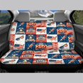 thumbnail image 1 of Chririnla USA 250th Liberty Car Back Seat Covers with Vehicles SUV, Decoration Stretchy Car Rear Seat Protectors(2 Piece), 1 of 1