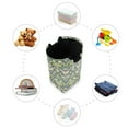 thumbnail image 7 of Yayeee Freestanding Laundry Hamper with Handle Collapsible Large Storage Basket for Clothes, Beige Floral, 7 of 7
