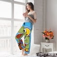 thumbnail image 5 of Pofeuu Dinosaur Riding a Motorcycle Print Women's Fashion Pajama Pants with Pockets Comfy Drawstring Sleep Lounge Bottoms-Medium, 5 of 6