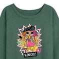 thumbnail image 3 of LOL OMG! Fashion Dolls - Neonlicious - Women's Lightweight French Terry Long Sleeve Shirt, 3 of 5