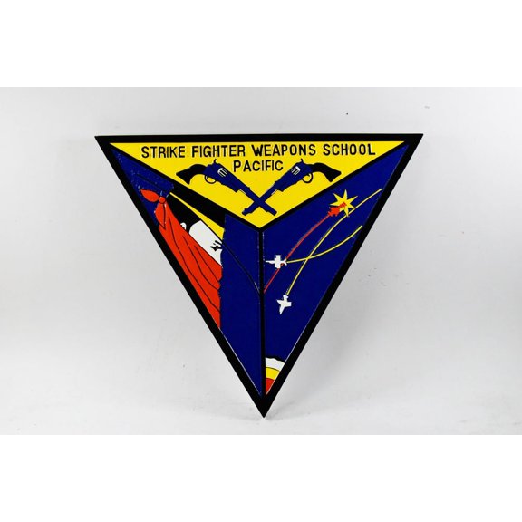 Strike Fighter Weapons School Pacific Plaque