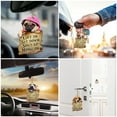 thumbnail image 3 of Double-Sided Dog Hanging Pendant Car Interior Decoration Key Backpack Accessories Birthday Gift, 3 of 6