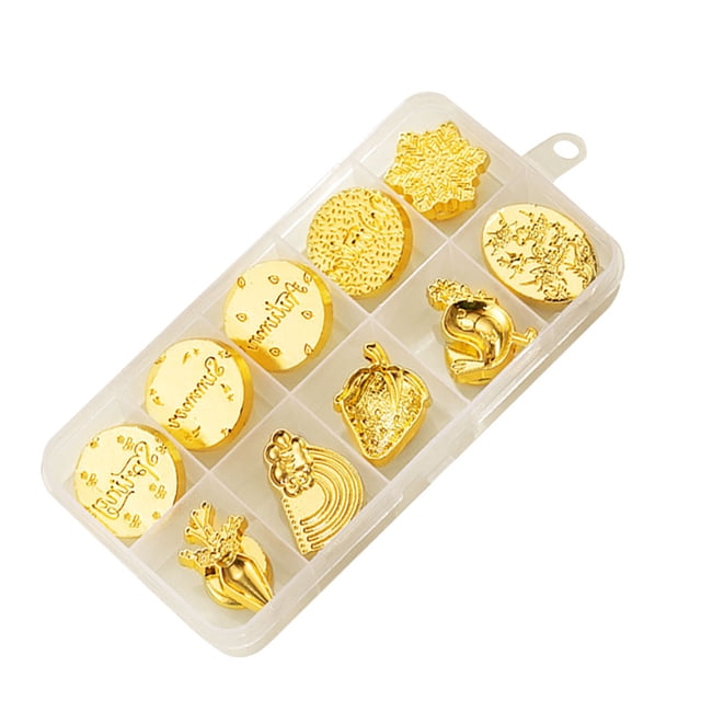 Cabeza Sello Ndcxsfigh 10 Uds Esmalte Vintage