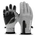 thumbnail image 1 of Mens Winter Gloves -30℉Windproof Waterproof Touch Screen Gloves for Outdoor Work, 1 of 2