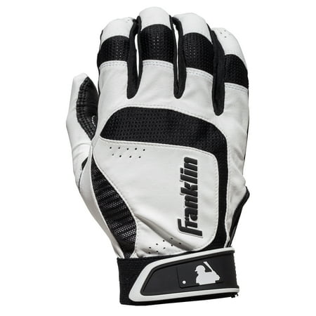 UPC: 0025725422234 | Franklin Sports Shok-Sorb Neo Batting Glove White/Black Adult Large
