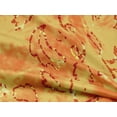 thumbnail image 4 of oneOone Rayon Yellow Fabric Batik Sewing Material Print Fabric By The Yard 56 Inch Wide, 4 of 6