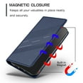 thumbnail image 5 of Allytechgroup Wallet Flip Case for Google Pixel 8 with Credit Card Slot, RFID Blocking PU Leather Slim Phone Case Shockproof Full Body Protection for Google Pixel 8, Darkblue, 5 of 10
