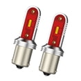thumbnail image 1 of Kenally 2 uds 30W LED 1156/1157 bombillas LED luces de señal de coche 12/24V 1200Lm lámpara de freno 1860 Chip 6500K T20/T25 accesorio de iluminación Bombillas para automóviles luz roja Tipo 1 Kenally VI000921-05, 1 of 6