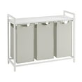 thumbnail image 1 of Clasificador de ropa Vasagle UBLH301W, 3 unidades, 38 litros, color blanco, 1 of 8