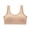 Khaki, variant on Nylon Un Nylon,Spandex Gy2 Derwear Shapedly Bra Shapedly Back Smoothing Bra Hide Back Full Back Coverage Deep Cup Bra