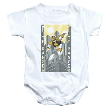 Power Rangers - White Ranger Deco - Infant Snapsuit - 12 Month