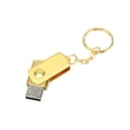 thumbnail image 3 of Injueey Gire la unidad flash USB U Disk Pen Drive 1GB-4GB USB Storage Computer U Disk Estaciones de acoplamiento para portátiles oro 1 GB, 3 of 6