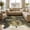 curry, variant on Janvonne Irregular Cow Print Faux Cowhide Area Rug, Non-Slip Washable Animal Print Floor Mat for Living Room Bedroom Cave, 5'x6.2' Dark Brown Cowhide