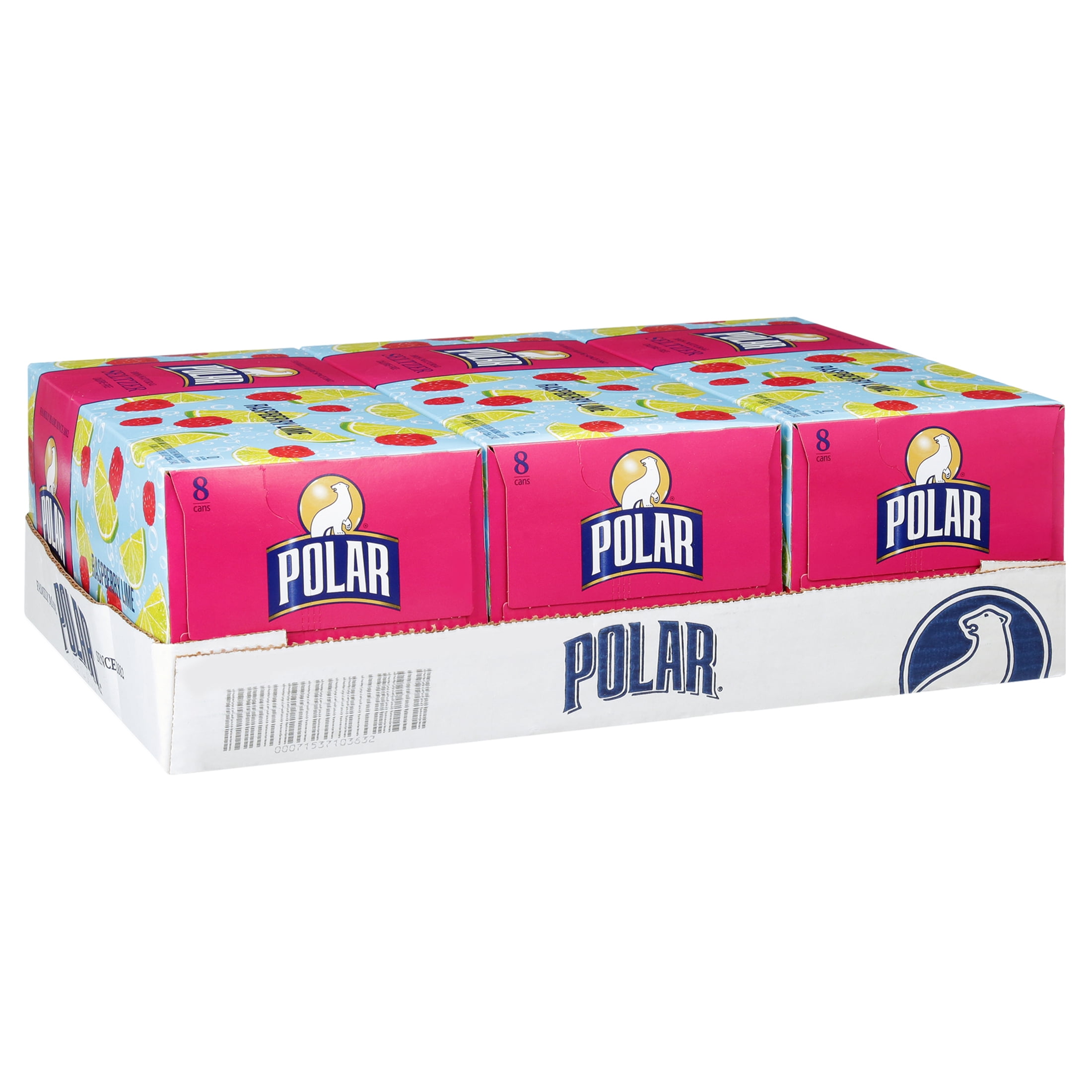 Polar Raspberry Lime Seltzer (Pack of 24)