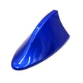thumbnail image 1 of 17cmX7,5cm Azul Antena de Techo de Coche de Señal Radio Am/FM Tipo Aleta de Tiburón, 1 of 1
