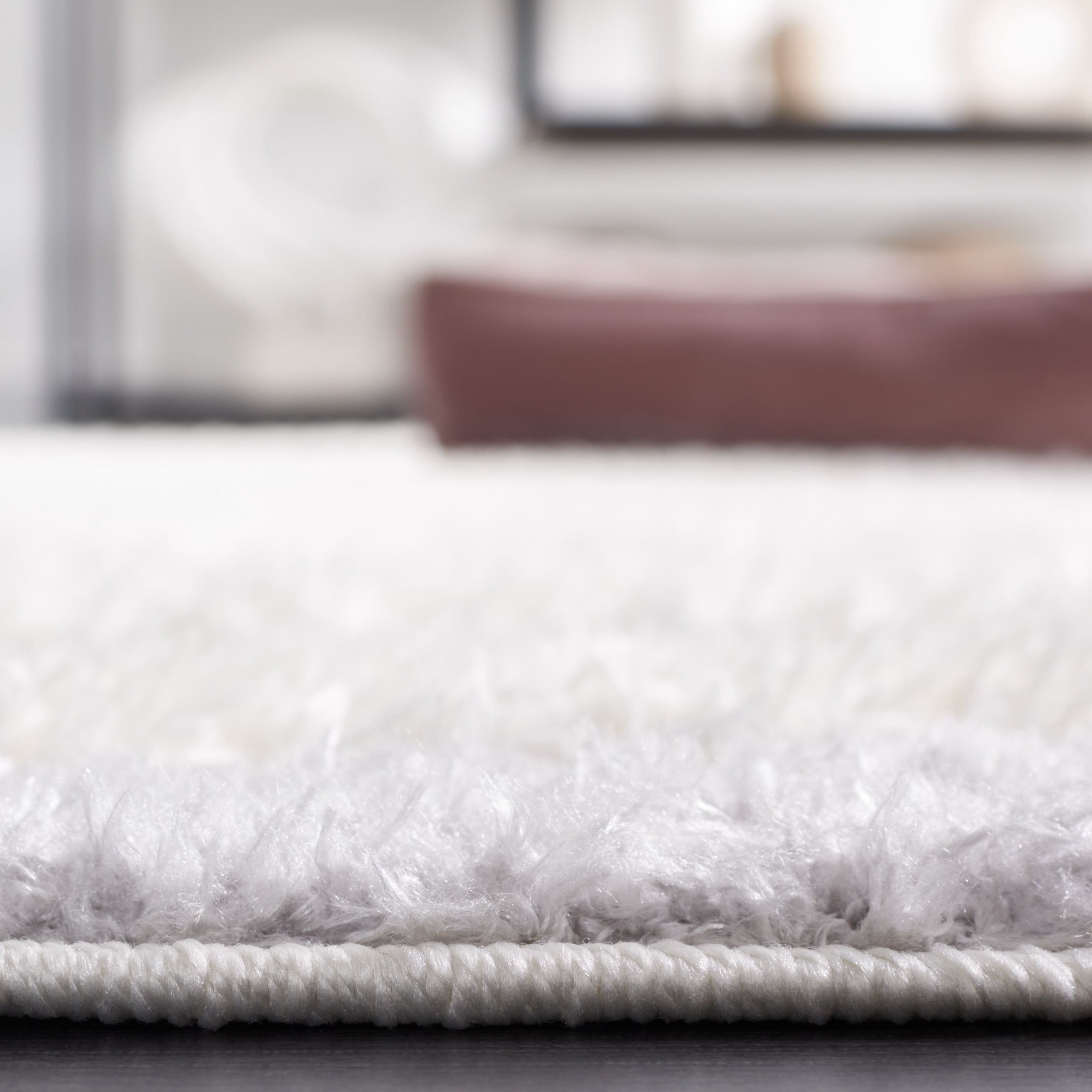 SAFAVIEH Norway Duncan Modern Area Rug, Grey/Ivory, 6'7" x 6'7" Square