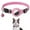 Pink, variant on Shldybc Mascotas Collar For Adjustabl Pet Collar For AirTags Soft Nylon Mascotas Collars with Air-Tag Sleeve For Puppy Mascotas, Pet Products