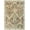 Blue / Earth Brown, variant on Keen Home Design Machine Washable Area Rugs with Non-slip Backing, Ideal for Hallway, Living Room, Bedroom, Kitchen and Laundry Room, Vintage Moroccan and Low Pile Rug - ( 5' x 7' )