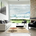thumbnail image 6 of Ahgly Company Indoor Rectangle Patterned Light Brown Area Rugs, 7' x 10', 6 of 6