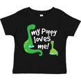thumbnail image 3 of Inktastic My Poppy Grandpa Loves Me Boys Toddler T-Shirt, 3 of 5