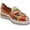 Natural Multi, variant on Women’s Leather Platform Wedge Sandal, Mexican Womens Huarache Sandal