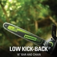 thumbnail image 3 of Greenworks 80V 16 In. 2KW Brushless Chainsaw (Tool Only) 2019402, 3 of 8