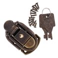 thumbnail image 3 of Kokiya Keyed Padlock with Keys And Alloy Screws Vintage for Suitcase Box Bag, 3 of 6