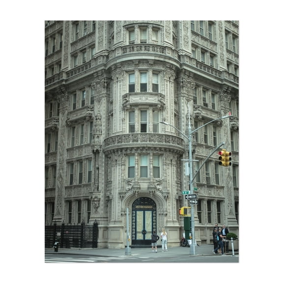 Alwyn Court Architecture - Manhattan New York Photography Unframed Wall Art Print 8 x 10 inches