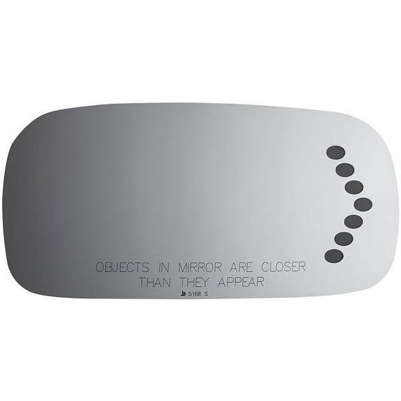 Right Door Mirror Glass - Compatible with 2006 - 2008 Cadillac DTS 2007