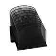 thumbnail image 1 of Scranton & Co Black Mesh Desk Organizer with 8 Slanted Sections, 1 of 7