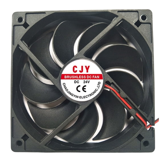 120MM Brushless Cooling Fan 5V/12V/24V Low Noise Case Fan Replacement Part for PC Desktop Receiver Accessories