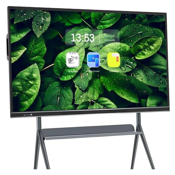 OmninexHub 4K Smart Board 75 Inch Interactive Whiteboard All-in-One, Touch Screen Computer with Dual System & Cloud Sharing Suitable for Classroom, Office & Presentations​
