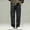 Black, variant on Men's Stretch Cargo Pants, Relaxed Fit Flex Cotton Ripstop Utility Trousers with Muti Pockets for Work, Outdoor & Travel Big and Tall Size S-4XL Khaki