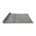 thumbnail image 2 of Ahgly Company Indoor Square Abstract Gray Modern Area Rugs, 3' Square, 2 of 4