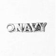 thumbnail image 1 of Sterling Silver 24" Unisex 1.5mm Box Chain NAVY Military Armed Forces Pendant Necklace, 1 of 2