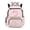 Axolotl Flower Design, variant on Psesaysky Feathered War Horse Pattern Book Bag with Adjustable Shoulder Strap, multi-tasche Lightweight 17 Inch Daypack for School Primary School