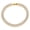 Clear, variant on Gold-Tone Brass Cubic Zirconia Link Chain Smooth Tennis Bracelet Black T166