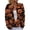 1-168Orange759, variant on HAYIMI Women Sweater Halloween Pumpkin Ghost Print Button-Front Cardigan, Long Sleeve V-Neck Graphic Loose Fit Fall Knit Coat Tops