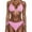 Pink, variant on 2025 Up Swimsuit Two Size Women Board Swim Shorts Women Push Beachwear Bikini Women Swimming Suits Short Two Plus Piece Sets Swimwears Vintage