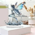 thumbnail image 6 of Fairy Figurine Desktop Decor 2D Acrylic Vintage Fairy Desktop Ornament for Home Study Bedroom Decor for Study Rooms and Bedrooms, Perfect Birthday Gift for Friends, 6 of 6