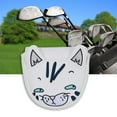 thumbnail image 3 of LOVIVER Buckle Closure Golf Mallet Putter Head Cover Cats Embroidery Artificial Leather, 3 of 8