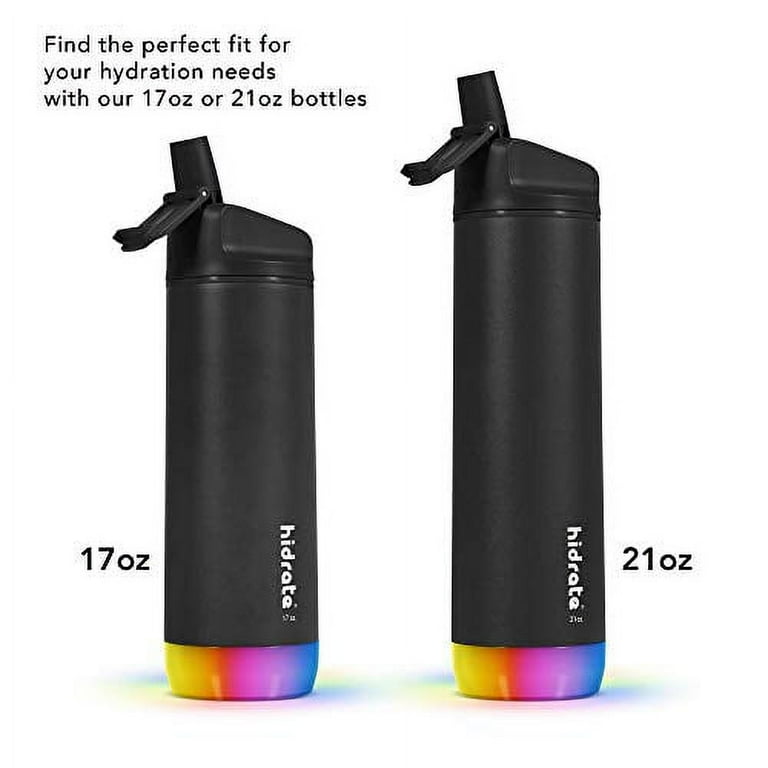 Hidrate Spark Steel Smart Water Bottle Tracks Water Intake