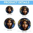 thumbnail image 5 of Customized Ethiopian Woman Stained Glass, Ethiopian Woman Glass Panel Sun Catchers Pretty Gifts, Ethiopian Woman Decoration for Home Garden Christmas Party Wedding RwR5fR, 5 of 5