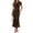 Black - Jack-o'-Lantern, variant on Pumpkin Maple Leaf Print Maxi Dress for Womens, Halloween Mesh Maxi Breathable Short Sleeve Dresses