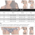 thumbnail image 3 of Women's Bikini Set Printed Two Piece Sexy Swimsuit with Removable Bra Pads No Underwire for Beach Vacation,Pink,XL, 3 of 4