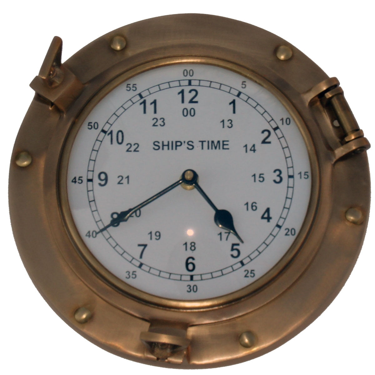 Ships Brass porthole clock-PRICE DROP - antiques - by owner - collectibles  sale - craigslist