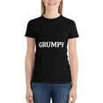 thumbnail image 7 of Grumpy Women’s Cotton Short Sleeve T-Shirt HD Graphic Print Casual Crew Neck Tee L, 7 of 7