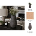 thumbnail image 4 of Rustic Pottery Vase for Living Room Decor - Decorative Home Decor Accent for Bedroom, Office, and Table Centerpiece - Stylish Tall Flower Vase for House or Any Room Display - 19", Brown & Tan, 4 of 11