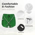 thumbnail image 4 of Gukieu Golf Sport Club Print Women's Sports Shorts with Drawstring Elastic Waistband for Running, Yoga, Fitness-X-Large, 4 of 7